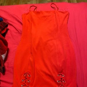 Gorgeous red bodycon dress